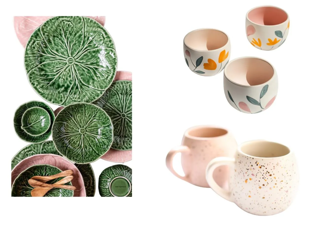 Diferença de porcelana e cerâmica